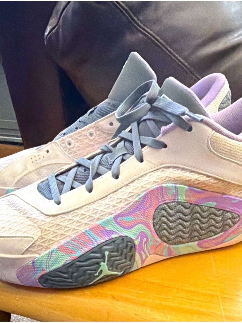 Jordan Tatum 2 "Sidewalk Chalk" Low Top Basketball Sneakers FZ2202-600